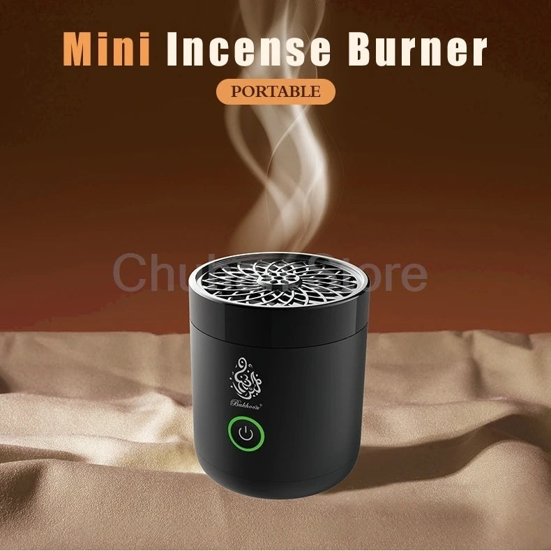 ChuHan Portable Electric Hair Aroma Diffuser Comb Arabic Car Incense Burner 2 in 1 Rechargeable USB Bakhoor Electric Censer Home