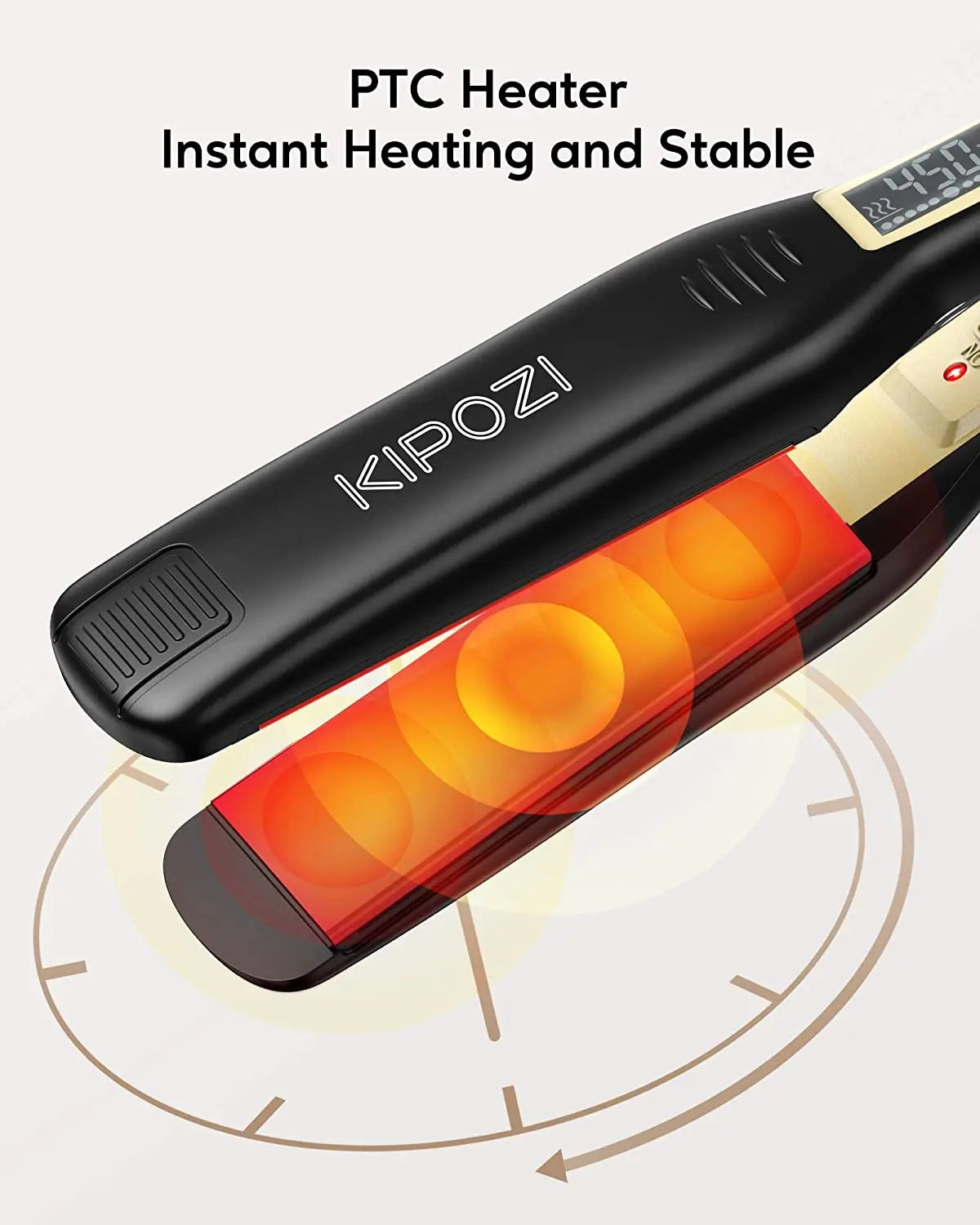 Hair Straightener Heating Curling Iron
