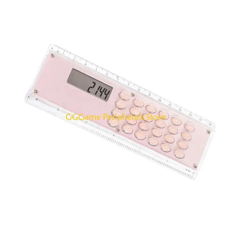 U55B Thin 15cm Double Scale Ruler With Built