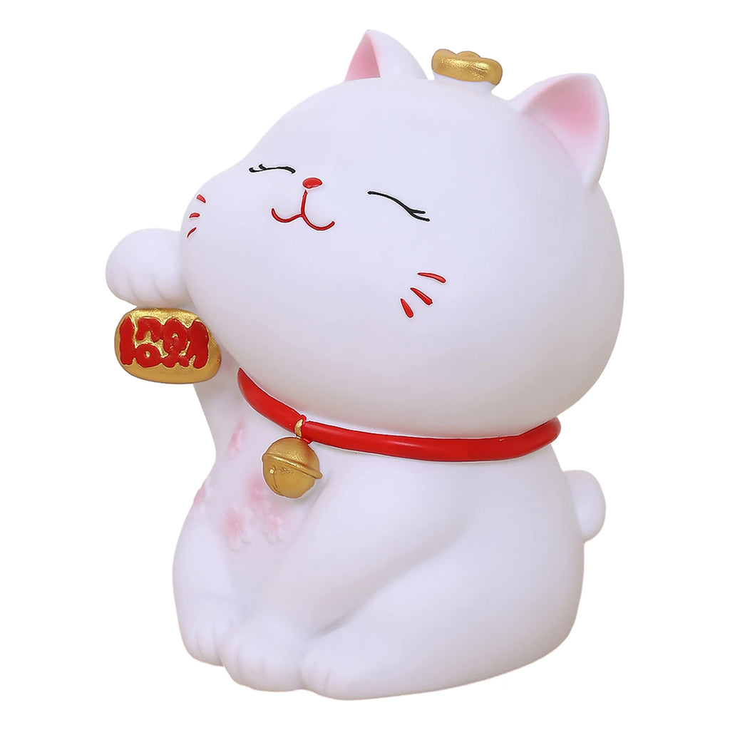 Lucky Cat Piggy Bank Birthday Feng Shui Money Saving Pot Money Saving Box Jar Office Children Gifts House Decoration
