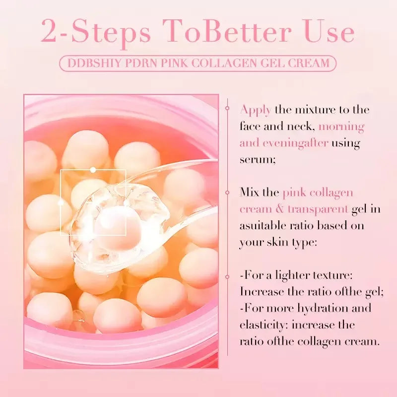 Collagen Pearl Filling Facial Cream For Face Women Lifting Firming Moisturizing Korean Cream Face Cream Skin Care