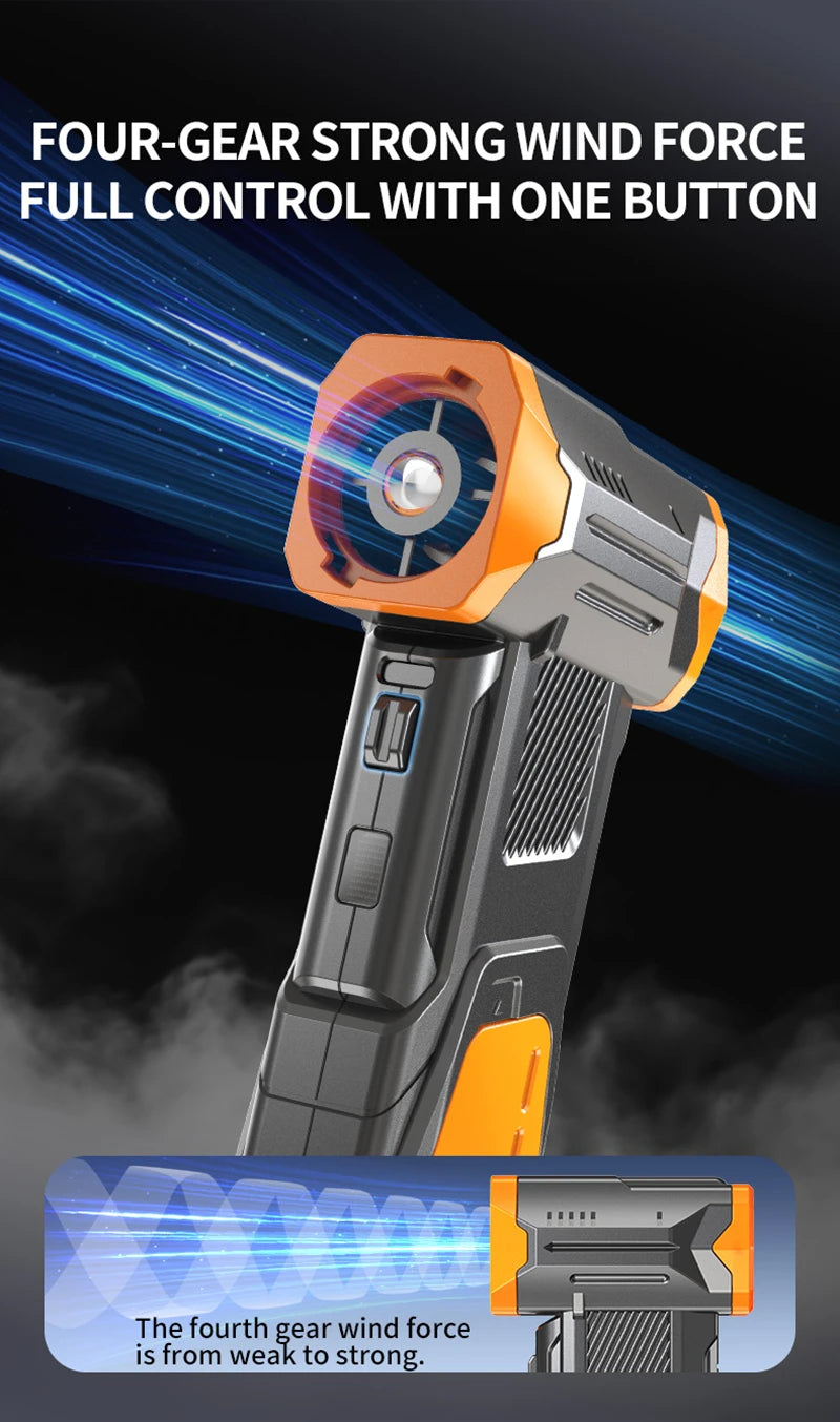 High Speed Handheld Fan Dust Blowing Vacuum Cleaner New 2026