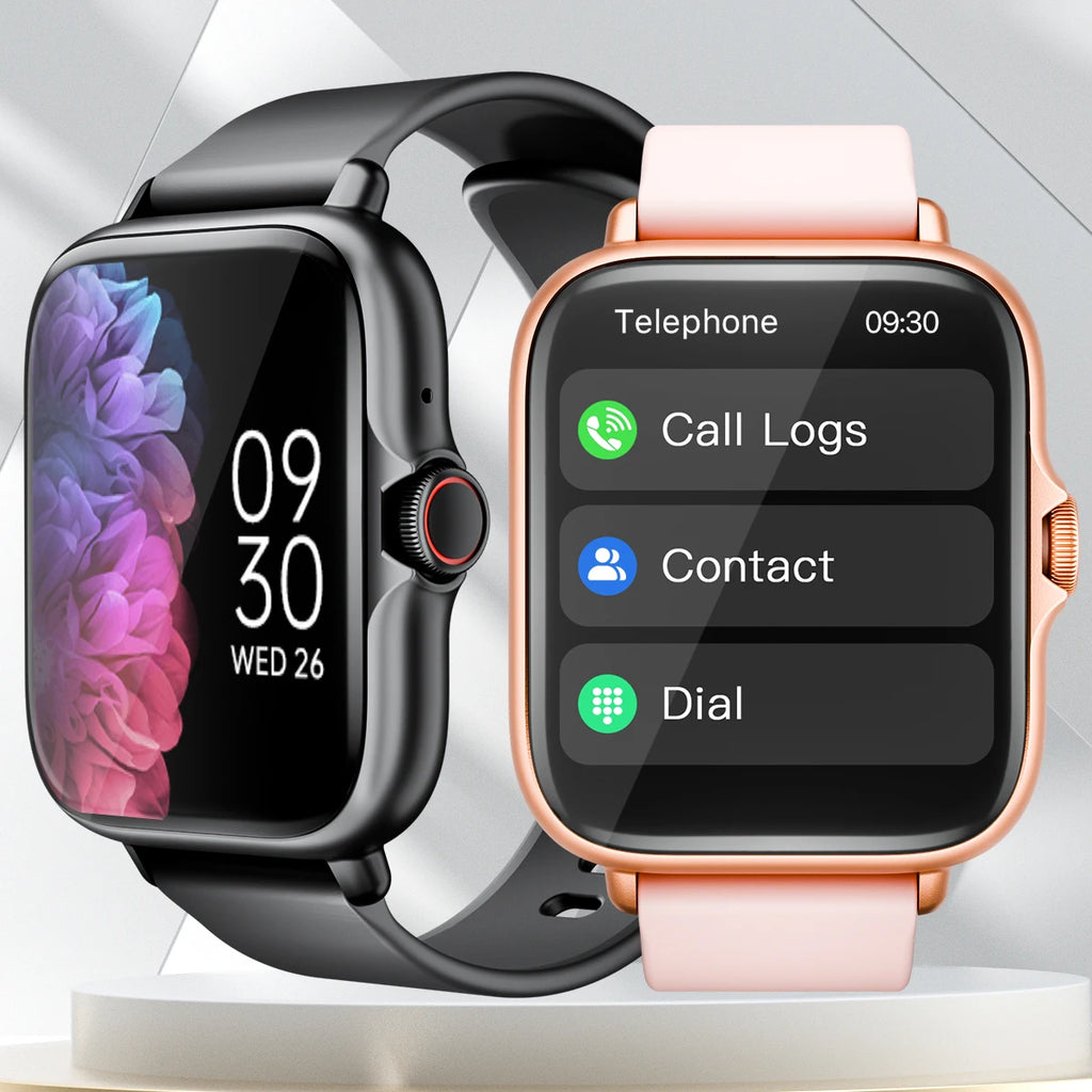 1.83'' Waterproof Smart Watch with Message Answer Call Sleep Monitoring Sports Pedometer Information Alerts For iPhone Android