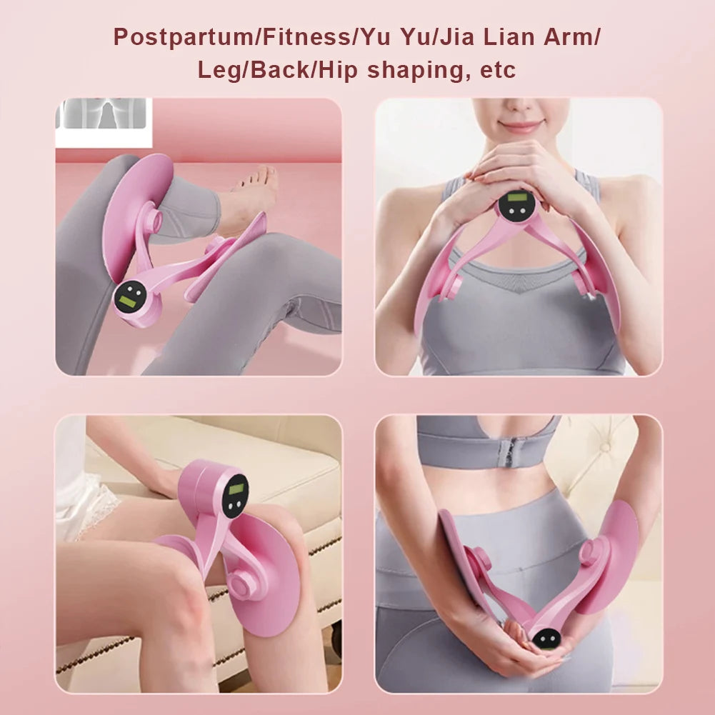Pelvic Floor Muscle Trainer Hip Trainer Leg Trainers Kegel Strength Adjustable Leg