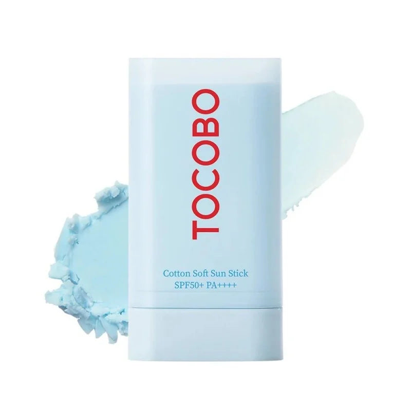 Original Tocobo Blue Green Refreshing SPF50 Sunscreen Stick Korean Brand High Protection Waterproof Outdoor Face Body Sunscreen
