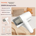 UV-C Sterilizing Cordless Handheld Vacuum, HEPA Filtration & Warm Air Dryer, Efficient Dust Mite Cleaner for Bedding, Sofa