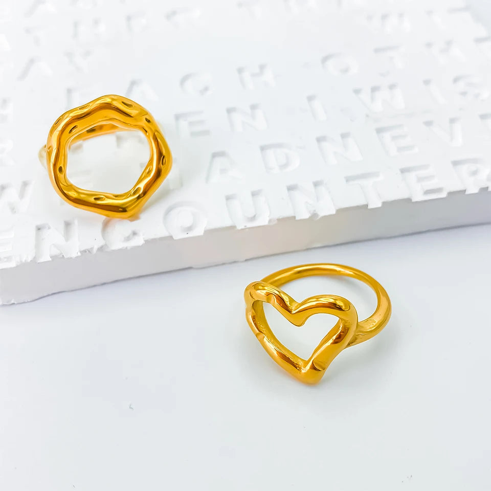 Heart Ring Style Women's Jewelry