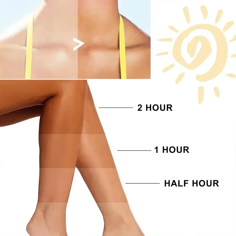Summer Skin Self Tanning Cream Sunless Self Tanner For Face Body For Natural Glow Body Bronzer Easy Use Bronzing Lotion