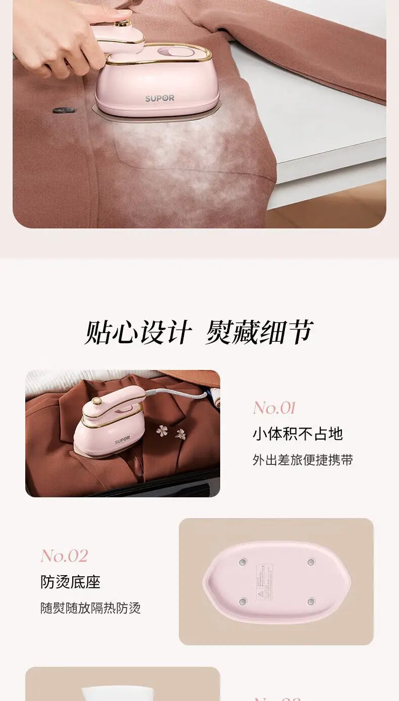 Ironing Machine Portable Small Steam Electric Iron For Home Travel