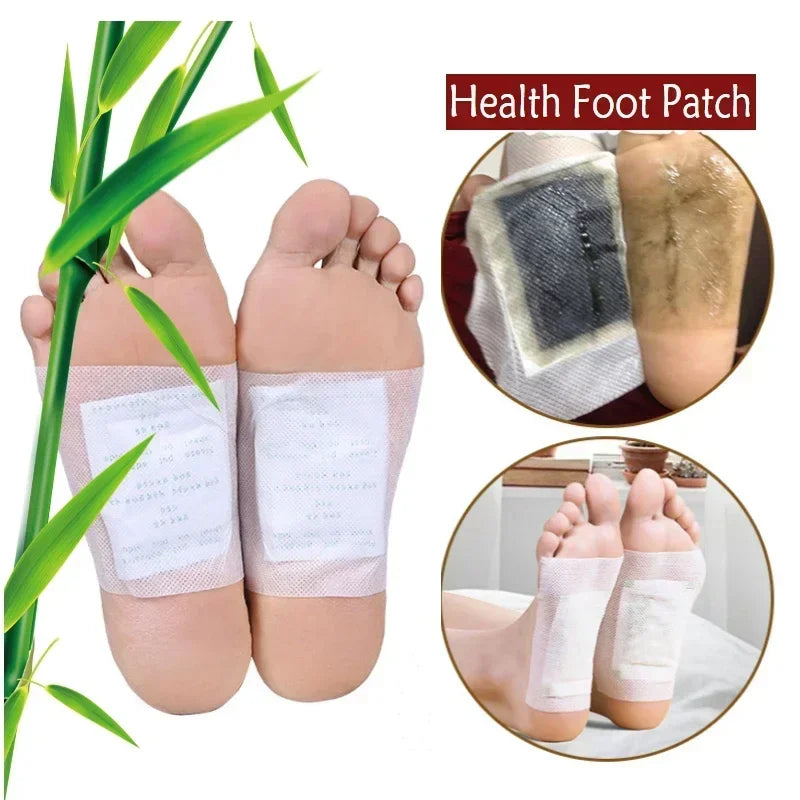 Korea Kinoki Cleansing Detox Leg Healthy Herbal Pads Ubat Feet Care Foot Spa Dropshipping Foot Care Dispel Dampness Sleep Well