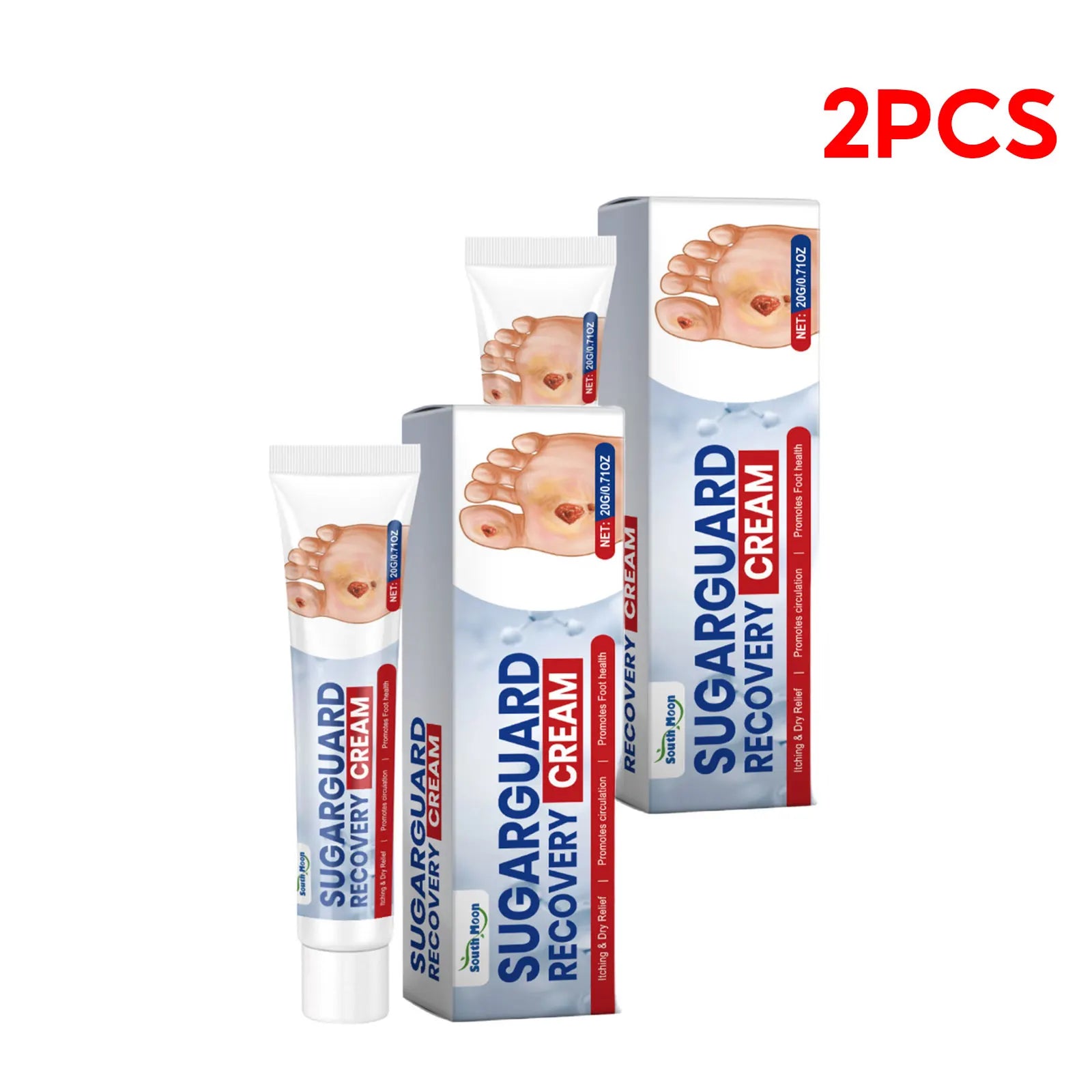 Diabetic Foot Cream Soothes Discomfort Relief Feet Ulceration Stabilizes Blood Sugar Level Health Diabetics Treatment Ointment