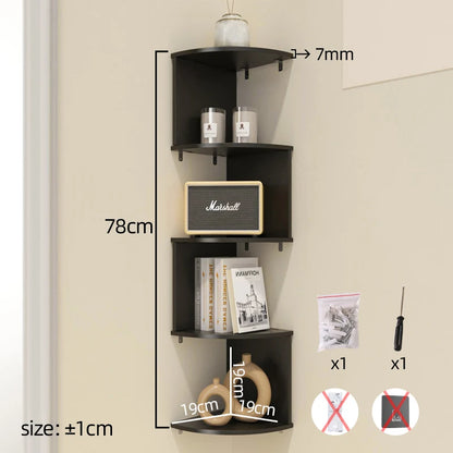 Wall-Mount Floating Shelf with Hook – Space-Saving Home & Office Organizer