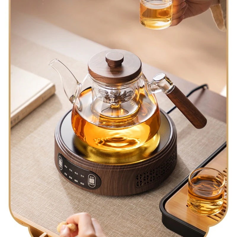 Tea Brewing Stove Set Glass Teapot Tea Brewing Household Small Electric Ceramic Stove Tea Tray Tetera Electrica