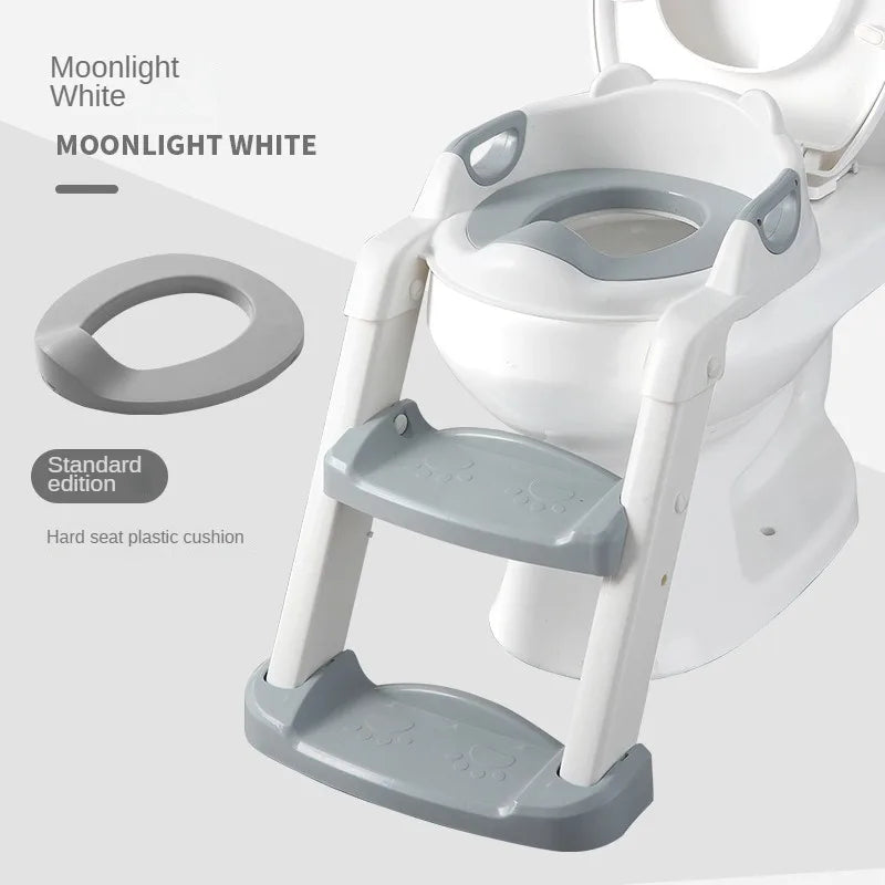 Children's Pot Soft Baby Potty Plastic Road Pot Infant Cute Baby Toilet Seat Boys & Girls Potty Trainer Seat Stool 0-6 Years Old