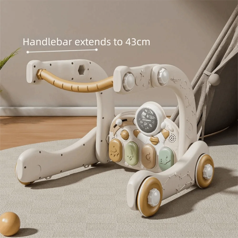 Multi-Functional Baby Piano Fitness Frame Activity Pedal Game Pad Pedal Piano Fitness Rack Educational Walker Music Play Gym