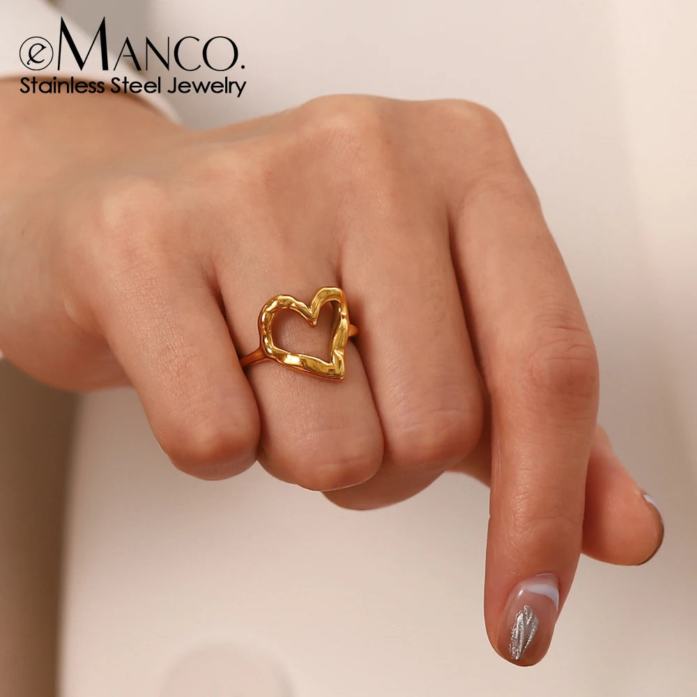 Heart Ring Style Women's Jewelry