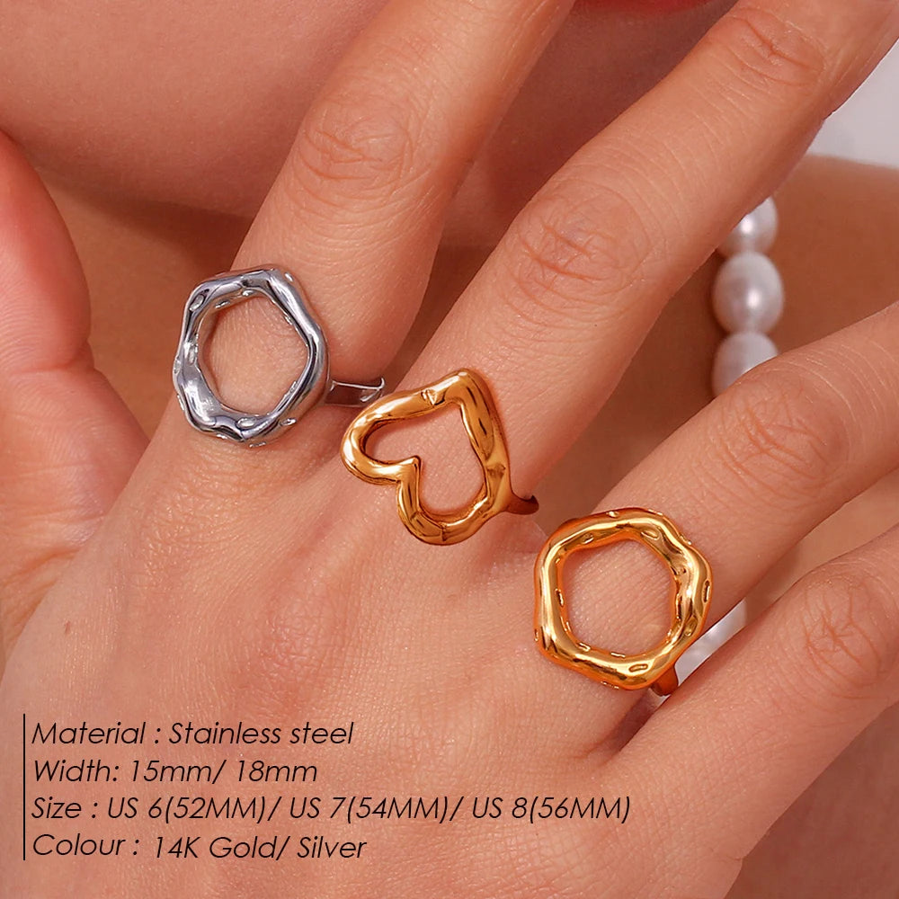 Heart Ring Style Women's Jewelry
