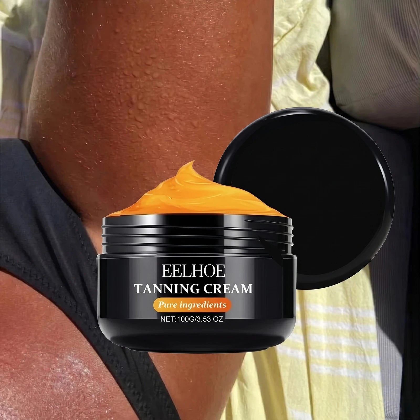 Summer Skin Self Tanning Cream Sunless Self Tanner For Face Body For Natural Glow Body Bronzer Easy Use Bronzing Lotion