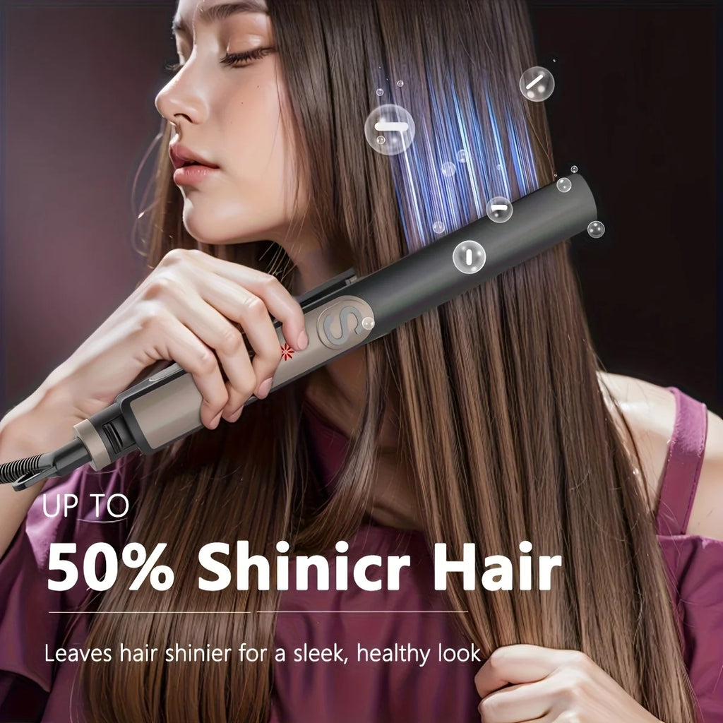Professional Hair Straightener Curling Iron Ceramic Plate Negative Ion Plate Even