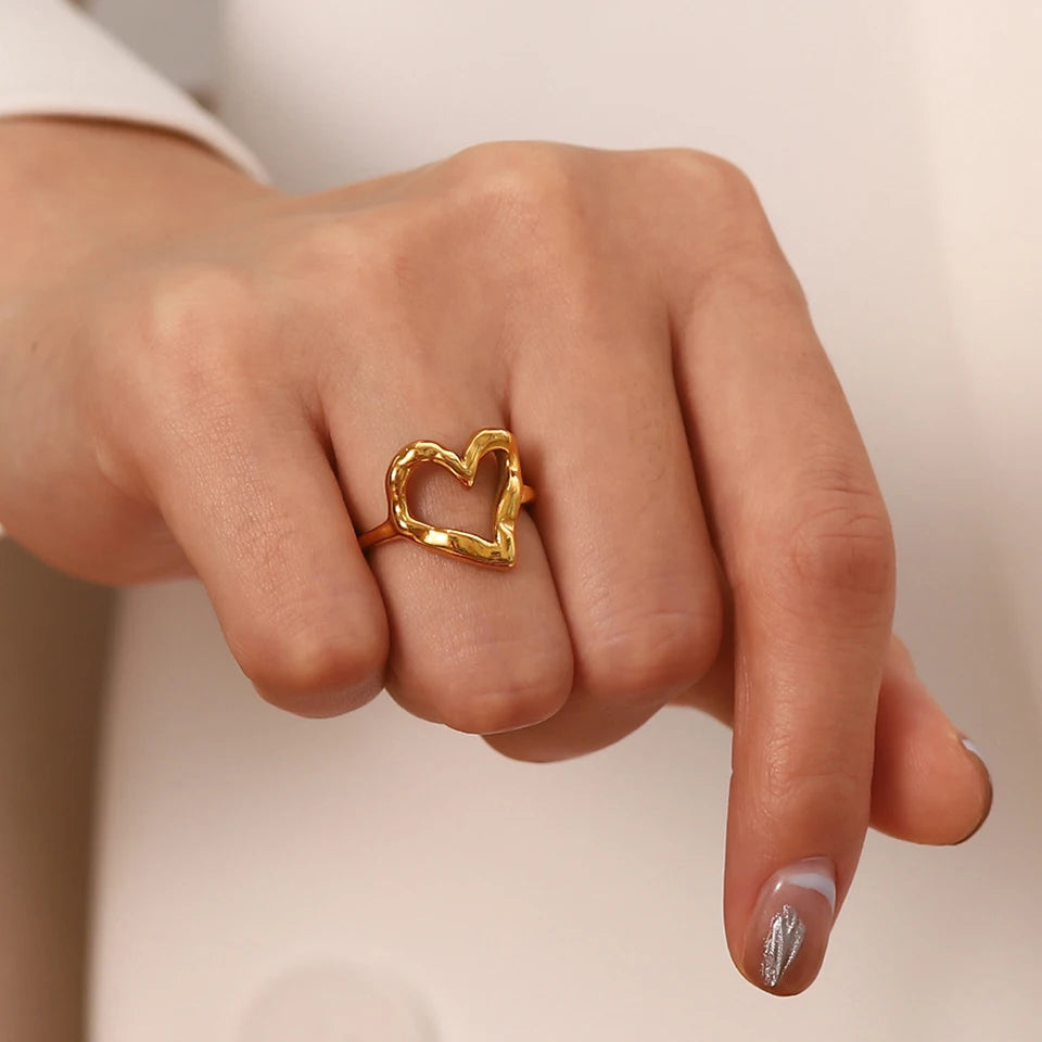 Heart Ring Style Women's Jewelry