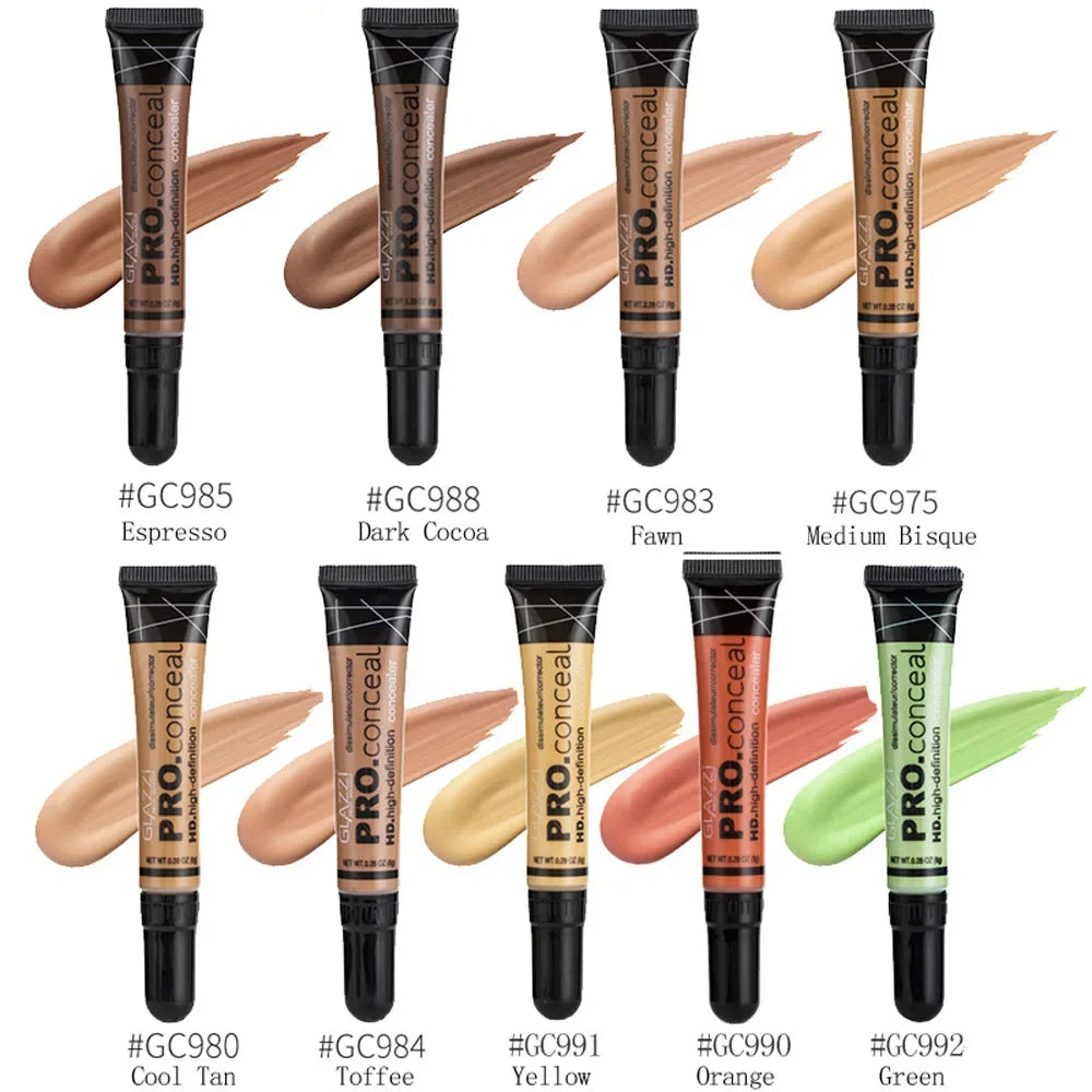Concealer Cream Oil Control Liquid Foundation Women Face Makeup Korean Cosmetics Long Lasting Contour Gel