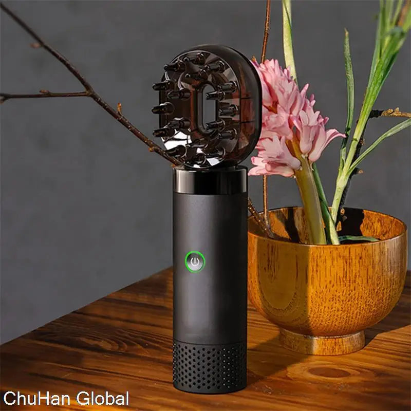ChuHan Portable Electric Hair Aroma Diffuser Comb Arabic Car Incense Burner 2 in 1 Rechargeable USB Bakhoor Electric Censer Home
