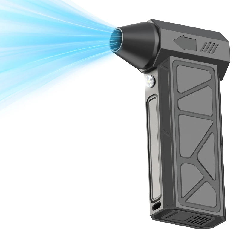 2026 New Electric Turbo Jet Fan 1000000 RPM Brushless Motor Turbo Violent Fan USB Rechargeable Powerful Dust Blower 8000mah