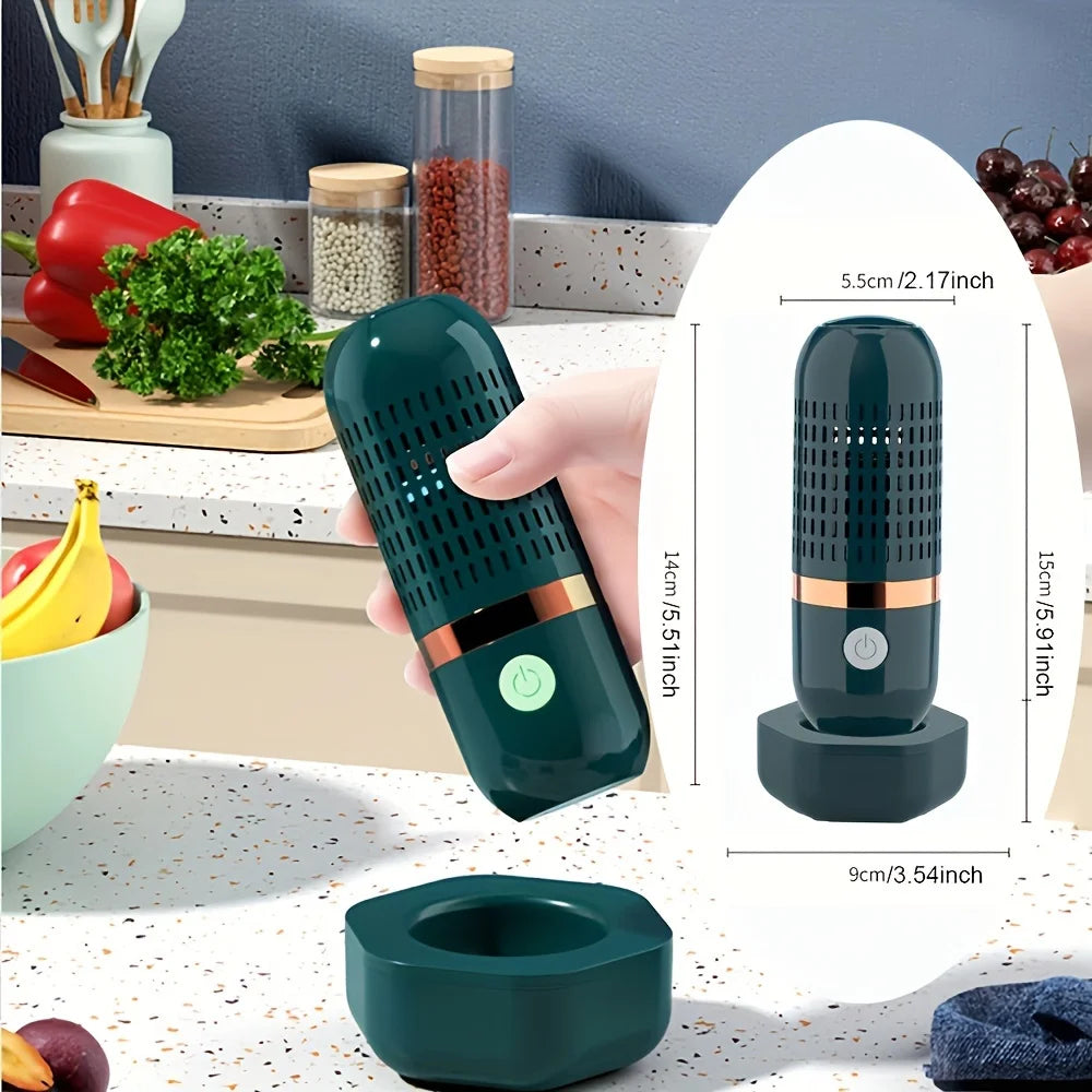 Meat Fruit and Vegetable Purifier Home Portable Fruit and Vegetable Cleaner Remove Pesticide Residue Vegetable Washer Tools