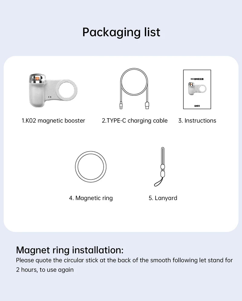LINIM k02 Magnetic Phone Bluetooth