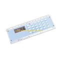 U55B Thin 15cm Double Scale Ruler With Built