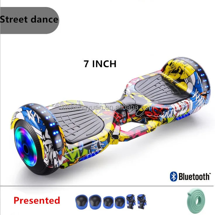 New Fashionable 200W Electric Scooter 2 Wheels Self Balancing Electric Scooter Kids Balance Car With LED Lights