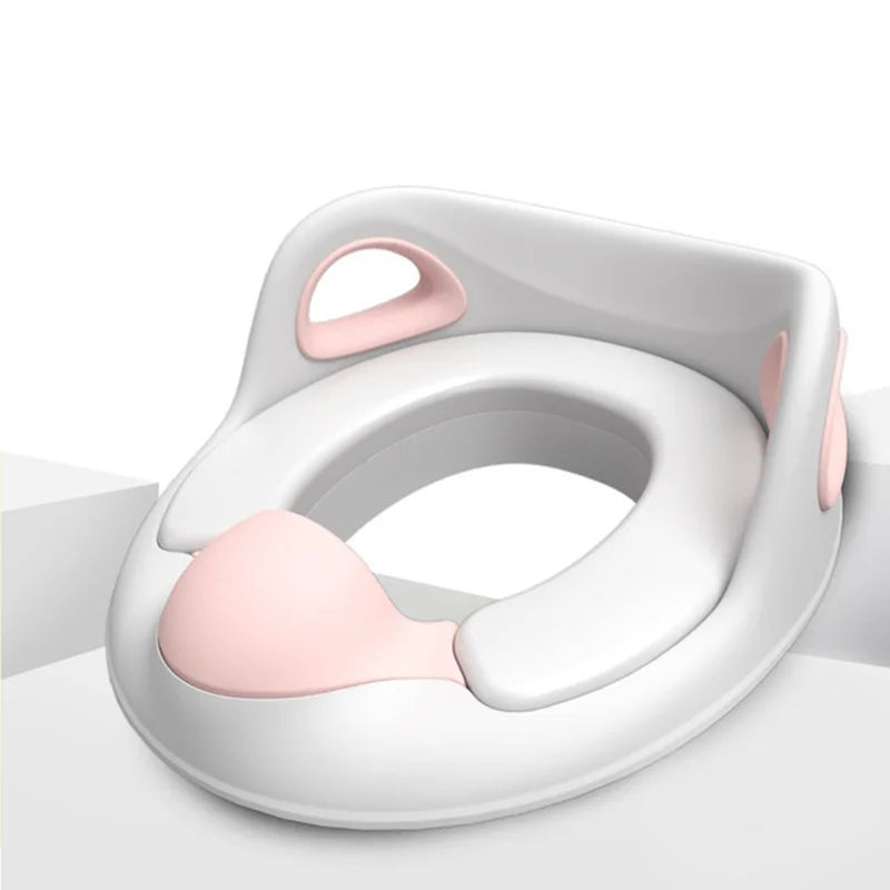 Children's Pot Soft Baby Potty Plastic Road Pot Infant Cute Baby Toilet Seat Boys & Girls Potty Trainer Seat Stool 0-6 Years Old