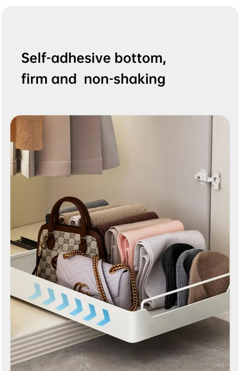Kitchen Storage metal holdetr with Slide Rails Pull-out Drawer Storage Tray Spice Storage Rack Cabinets Organizer