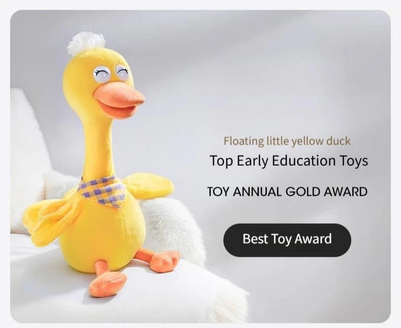 New Dancing Talking Ducks Toy for Baby Toddler, Boys Girls Gifts Singing Mimicking Cactus Toys Recording Repeating What You Say
