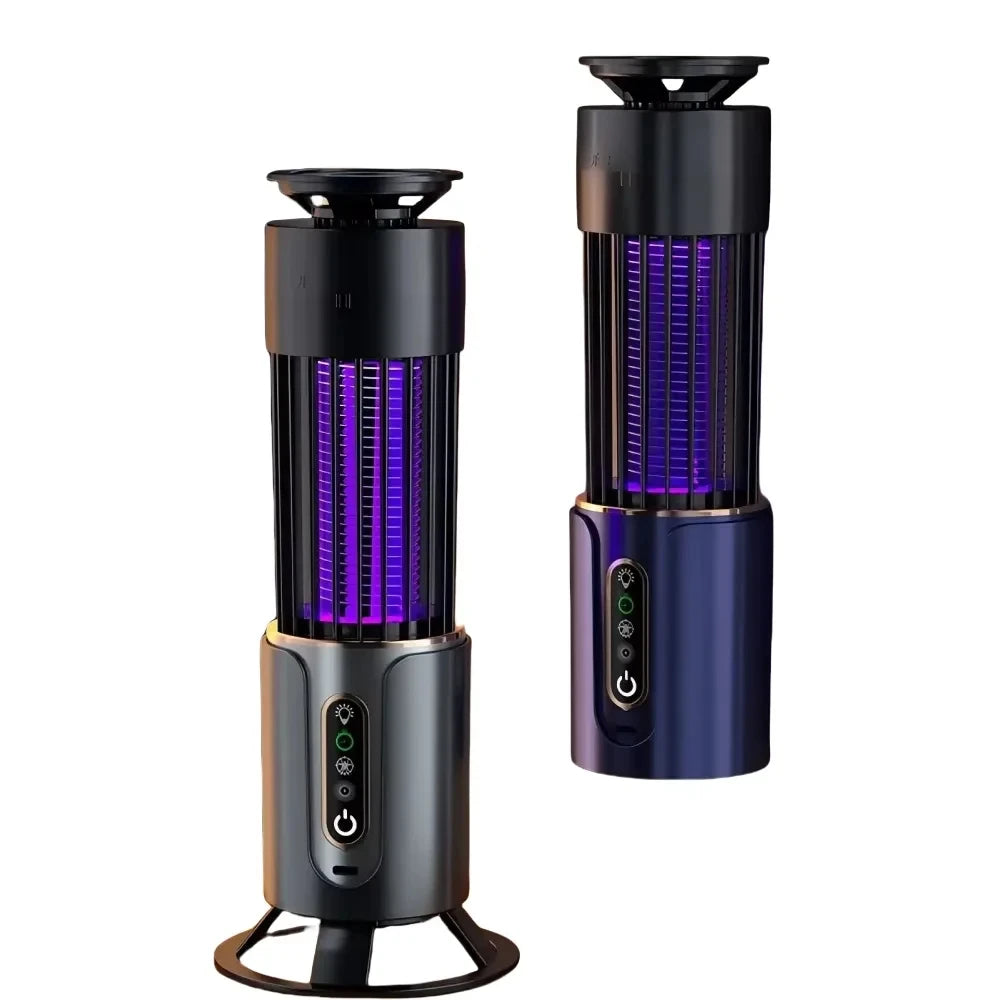 HOMEFISH USB-powered Mosquito Repellent Lamp for Charging or Plugging in Electric Insect Trap Outdoor Mosquito Repellent Lamp