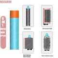 Hot Air Brush Auto-Curling 6 in1 Professional Multi Hair Styler Wrap Iron Straightener Hair Brush Curly Hair Dryer With Nozzles