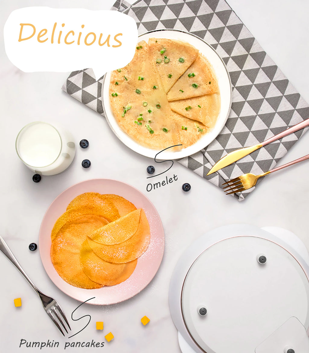 Electric Crepe Maker Pizza Pancake Machine Non-Stick Griddle Baking Pan Cake Machine kitchen Appliance Cooking Tools Sonifer
