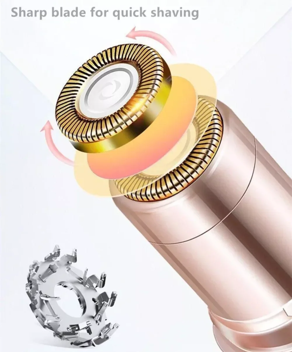Face Mini Electric Eyebrow Trimmer For Women Bikini Trimmer