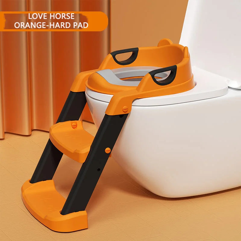 Children's Pot Soft Baby Potty Plastic Road Pot Infant Cute Baby Toilet Seat Boys & Girls Potty Trainer Seat Stool 0-6 Years Old