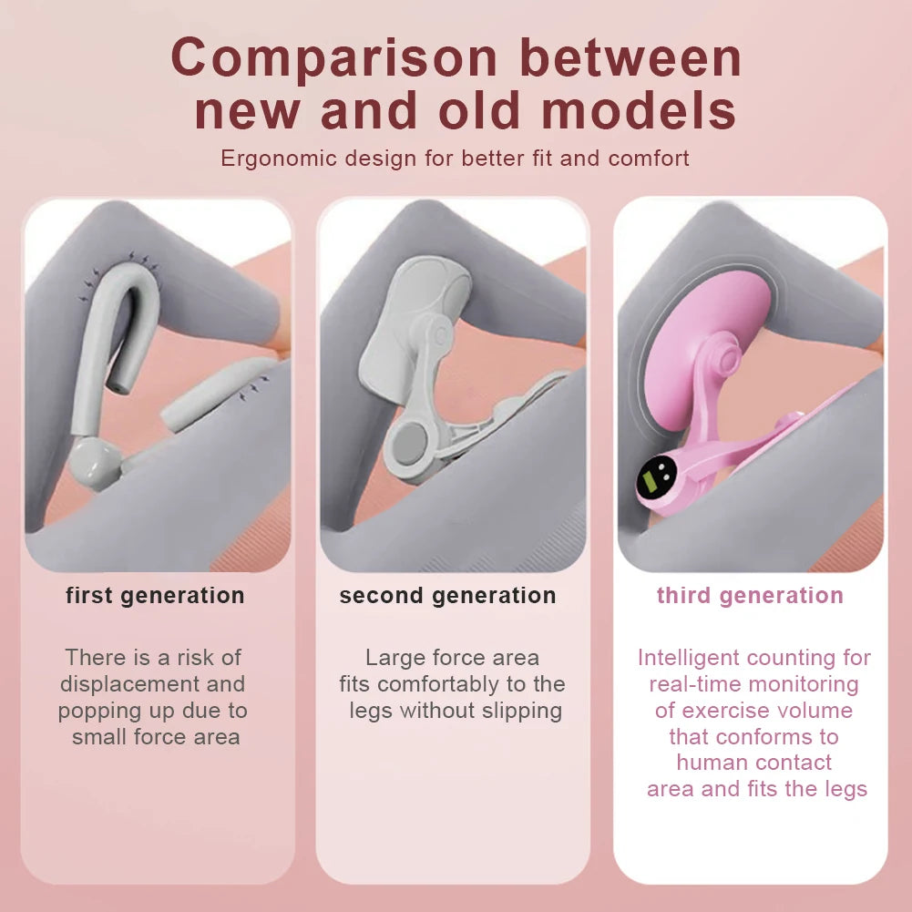 Pelvic Floor Muscle Trainer Hip Trainer Leg Trainers Kegel Strength Adjustable Leg