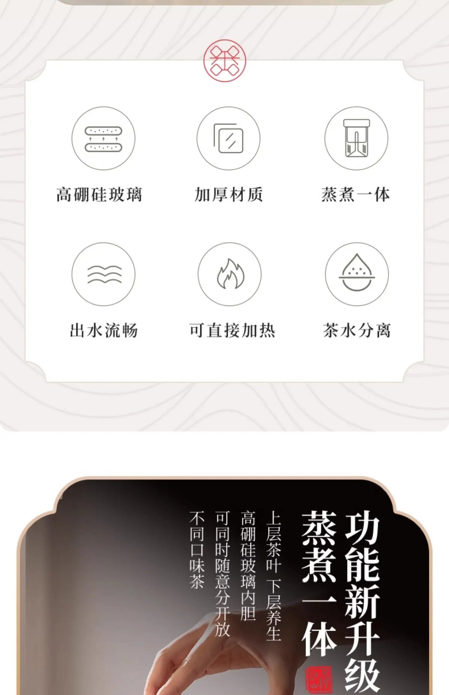 Tea Brewing Stove Set Glass Teapot Tea Brewing Household Small Electric Ceramic Stove Tea Tray Tetera Electrica