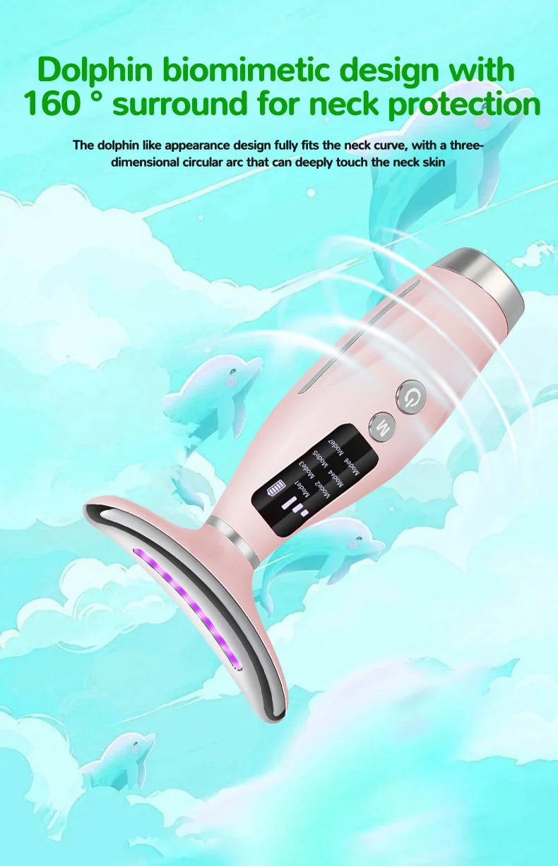 Neck & Face Beauty Device LED IPL Skin Rejuvenation