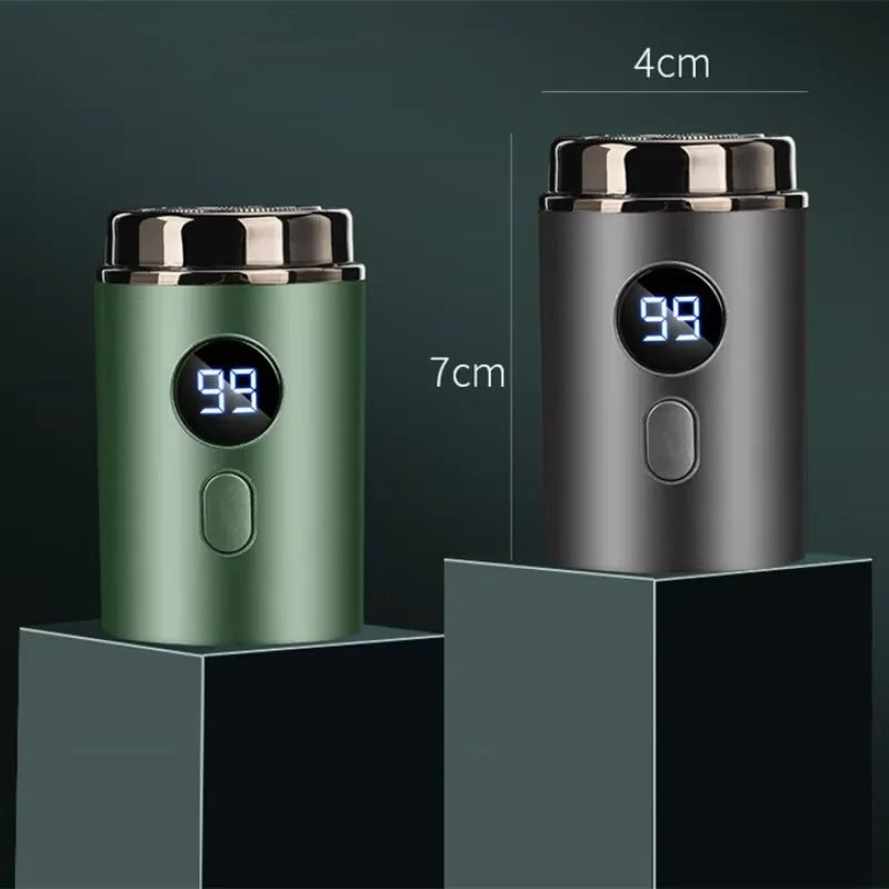 Men Electric Mini Shaver Rechargeable Type-c Charging