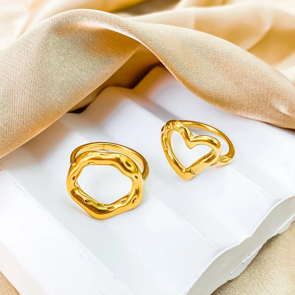 Heart Ring Style Women's Jewelry