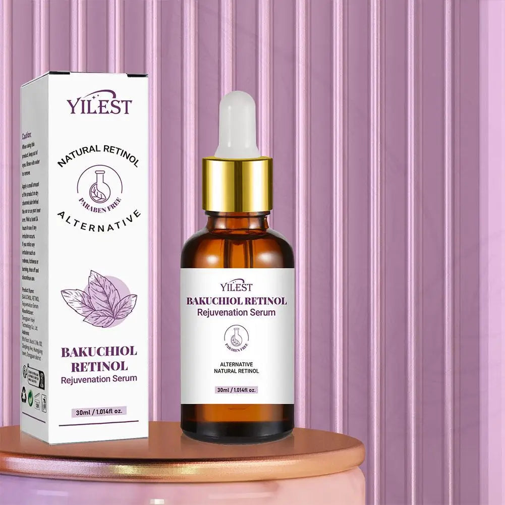 1/2PCS Bakuchiol Retinol Rejuvenation Serum For Face Minimize Wrinkles Retinol & Vitamin Face Serum Skin Firming Skin Care