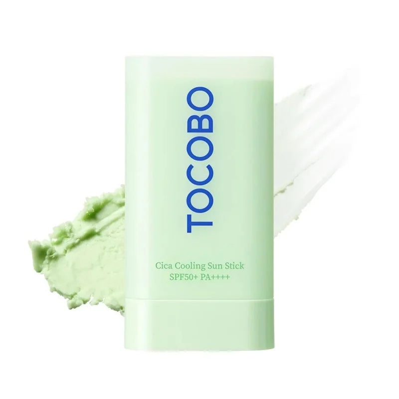 Original Tocobo Blue Green Refreshing SPF50 Sunscreen Stick Korean Brand High Protection Waterproof Outdoor Face Body Sunscreen