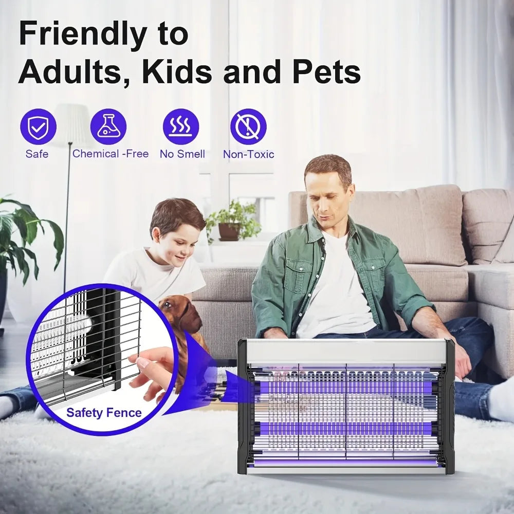 Mosquito Killer Lamp 110V/220V Electric Insect Killer Electric Pest Repellent LED Lamp Powerful Bug Zapper Commercial Flycatcher