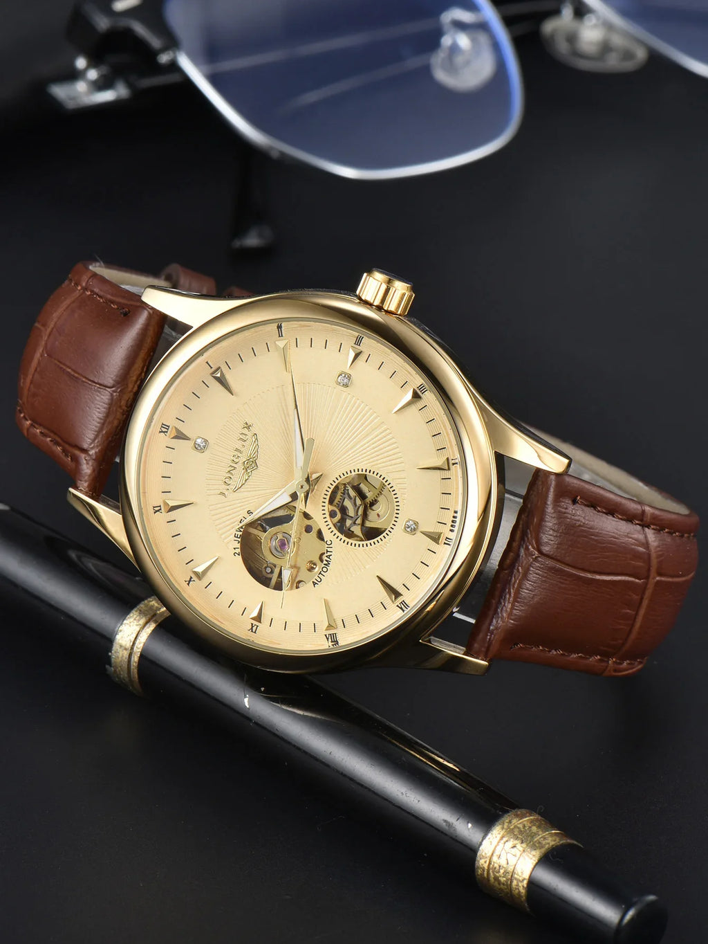 Watch Elegant Style Waterproof Mens Watch Men Gift