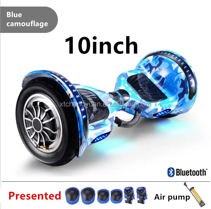New Fashionable 200W Electric Scooter 2 Wheels Self Balancing Electric Scooter Kids Balance Car With LED Lights