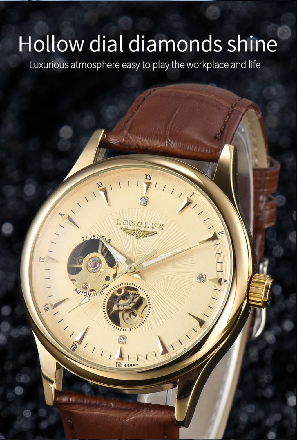 Watch Elegant Style Waterproof Mens Watch Men Gift
